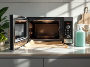 Causas no peligrosas de chispas en microondas