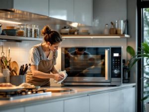 Causas no peligrosas de microondas que generan chispas