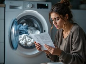Lavadora con ropa maloliente: errores comunes y soluciones