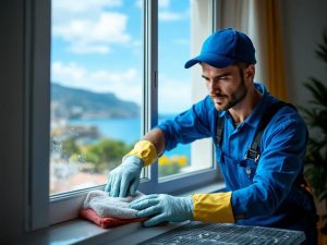 Limpieza de filtros y rejillas en zonas costeras de Málaga