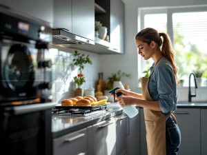 Reducir olores fuertes en el horno tras su uso